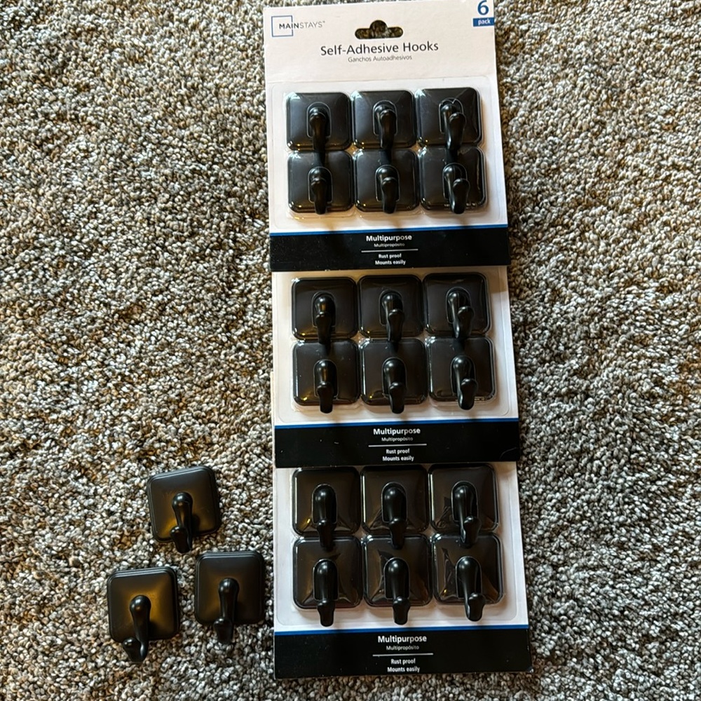 Coat hangers or hooks
